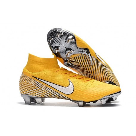 Nike Mercurial Superfly 6 Elite DF FG Nuovo Neymar Scarpe - Giallo