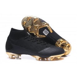 Nike Mercurial Superfly 6 Elite DF FG Nuovo Scarpe - Nero Oro