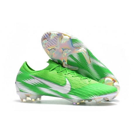 Nike Mercurial Vapor 12 FG Scarpa da Calcio Nuovo 2018 - Verde Argento