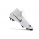 Nike Mercurial Superfly 6 Elite DF FG Nuovo Scarpe - Bianco Nero