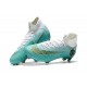 Nike Mercurial Superfly 6 Elite DF CR7 FG Nuovo Scarpe - Bianco Blu Oro