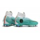 Nike Mercurial Superfly 6 Elite DF CR7 FG Nuovo Scarpe - Bianco Blu Oro