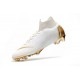 Nike Mercurial Superfly 6 Elite DF CR7 FG Nuovo Scarpe - Bianco Oro