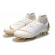 Nike Mercurial Superfly 6 Elite DF CR7 FG Nuovo Scarpe - Bianco Oro