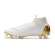 Nike Mercurial Superfly 6 Elite DF CR7 FG Nuovo Scarpe - Bianco Oro