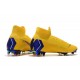 Nike Mercurial Superfly 6 Elite DF CR7 FG Nuovo Scarpe - Giallo Blu