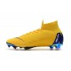 Nike Mercurial Superfly 6 Elite DF CR7 FG Nuovo Scarpe - Giallo Blu