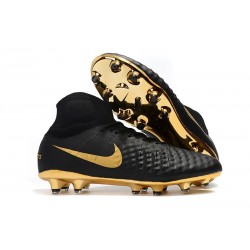 Nike Magista Obra 2 FG Scarpe da Calcio Nero Oro