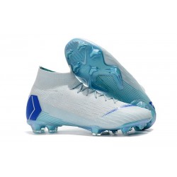 Nike Scarpa Mercurial Superfly 6 Elite DF FG - Blu