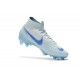 Nike Scarpa Mercurial Superfly 6 Elite DF FG - Blu