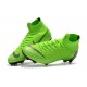 Nike Scarpa Mercurial Superfly 6 Elite DF FG - Verde Argento