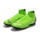 Nike Scarpa Mercurial Superfly 6 Elite DF FG - Verde Argento