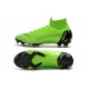 Nike Scarpa Mercurial Superfly 6 Elite DF FG - Verde Argento