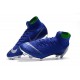 Nike Scarpa Mercurial Superfly 6 Elite DF FG - Blu Argento