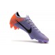 Nike Nuovo Scarpe Mercurial Vapor XII Elite FG - Viola Arancio Nero