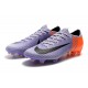 Nike Nuovo Scarpe Mercurial Vapor XII Elite FG - Viola Arancio Nero