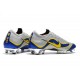 Nike Nuovo Scarpe Mercurial Vapor XII Elite FG - Argento Blu Giallo