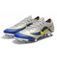 Nike Nuovo Scarpe Mercurial Vapor XII Elite FG - Argento Blu Giallo