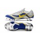 Nike Nuovo Scarpe Mercurial Vapor XII Elite FG - Argento Blu Giallo