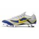 Nike Nuovo Scarpe Mercurial Vapor XII Elite FG - Argento Blu Giallo