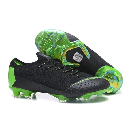 Nike Nuovo Scarpe Mercurial Vapor XII Elite FG - Nero Verde