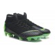 Nike Scarpa Mercurial Superfly 6 Elite DF FG - Nero Verde