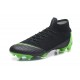 Nike Scarpa Mercurial Superfly 6 Elite DF FG - Nero Verde