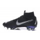 Nike Scarpa Mercurial Superfly 6 Elite DF FG - Nero Bianco