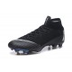 Nike Scarpa Mercurial Superfly 6 Elite DF FG - Nero Bianco