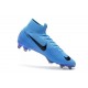 Nike Scarpa Mercurial Superfly 6 Elite DF FG - Blu Nero