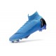 Nike Scarpa Mercurial Superfly 6 Elite DF FG - Blu Nero