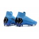 Nike Scarpa Mercurial Superfly 6 Elite DF FG - Blu Nero