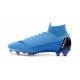 Nike Scarpa Mercurial Superfly 6 Elite DF FG - Blu Nero