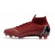 Nike Scarpa Mercurial Superfly 6 Elite DF FG - Cremisi Nero
