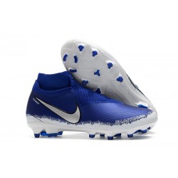 Scarpa per Terreni duri Nike Phantom Vision Elite FG - Blu Argento