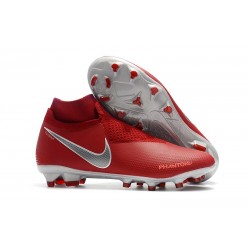 Scarpa per Terreni duri Nike Phantom Vision Elite FG - Rosso Argento