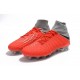 Nike Scarpa Calcio Hypervenom Phantom 3 DF FG Rosso Grigio