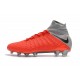 Nike Scarpa Calcio Hypervenom Phantom 3 DF FG Rosso Grigio