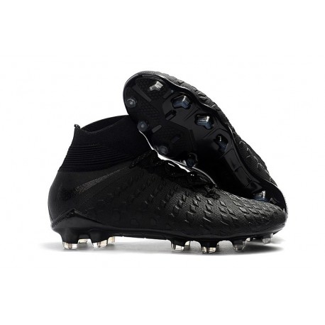 Nike Scarpa Calcio Hypervenom Phantom 3 DF FG Nero Argento
