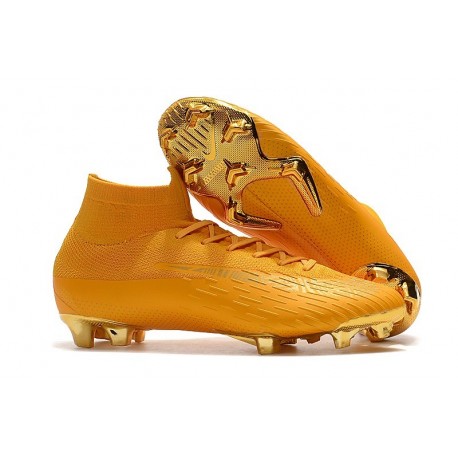 Nike Mercurial Superfly VI 360 Elite FG Scarpe - Oro