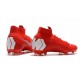 Nike Mercurial Superfly VI 360 Elite FG Scarpe - Rosso Bianco