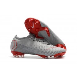 Nike Nuovo Scarpe Mercurial Vapor 12 Elite FG - Grigio Rosso