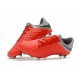 Scarpe da Calcio Nike Hypervenom Phantom 3 FG ACC - Rosso Grigio