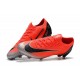 Nike Cristiano Ronaldo Mercurial Vapor 12 Elite FG - Rosso Nero Argento