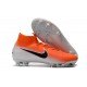 Nike Mercurial Superfly VI 360 Elite FG Scarpe - Bianca Arancio Nero