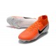 Nike Mercurial Superfly VI 360 Elite FG Scarpe - Bianca Arancio Nero