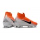 Nike Mercurial Superfly VI 360 Elite FG Scarpe - Bianca Arancio Nero