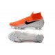 Nike Mercurial Superfly VI 360 Elite FG Scarpe - Bianca Arancio Nero