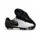 Scarpa Nike Tiempo Legend VII Elite FG ACC - Bianca Nero Oro