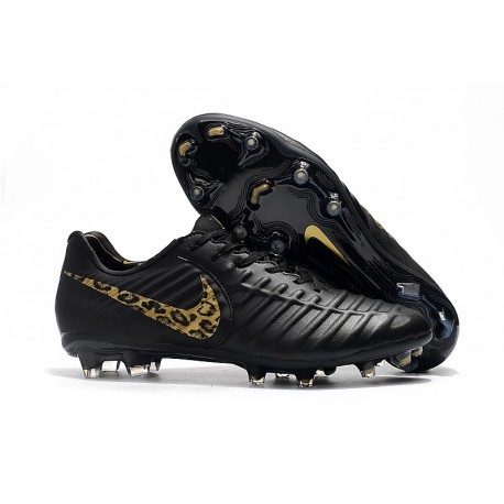 Scarpa Nike Tiempo Legend VII Elite FG ACC - Nero Oro